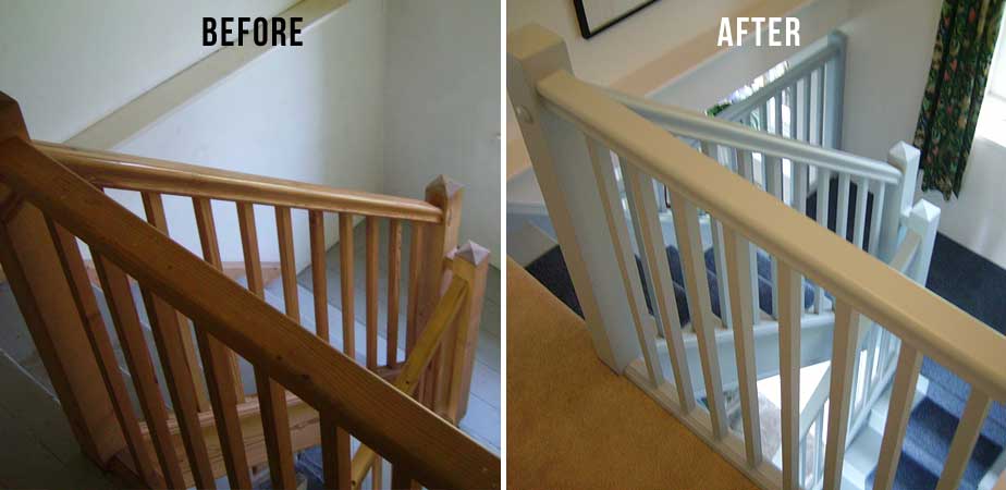 Stairs - Before and After
